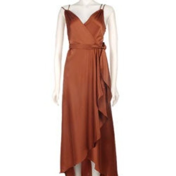 Beautiful 100% hammered silk dress - Picture 13 of 15